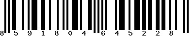 EAN-13 : 8591804645228
