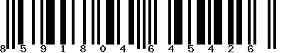 EAN-13 : 8591804645426