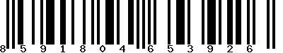 EAN-13 : 8591804653926 EAN-13 : 8591804653926