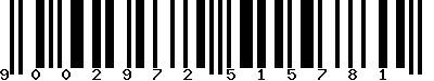EAN-13 : 9002972515781