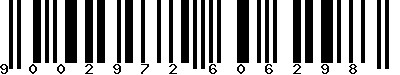EAN-13 : 9002972606298