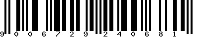 EAN-13 : 9006729240681
