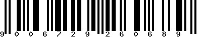 EAN-13 : 9006729260689