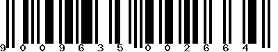 EAN-13 : 9009635002664 EAN-13 : 9009635002664