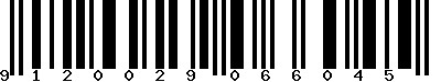 EAN-13 : 9120029066045