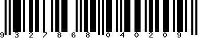 EAN-13 : 9327868040209
