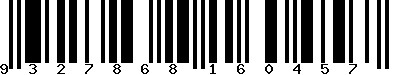 EAN-13 : 9327868160457 EAN-13 : 9327868160457