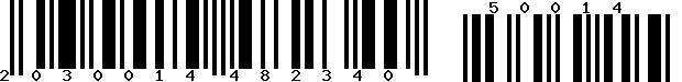 EAN-18 : 203001448234050014